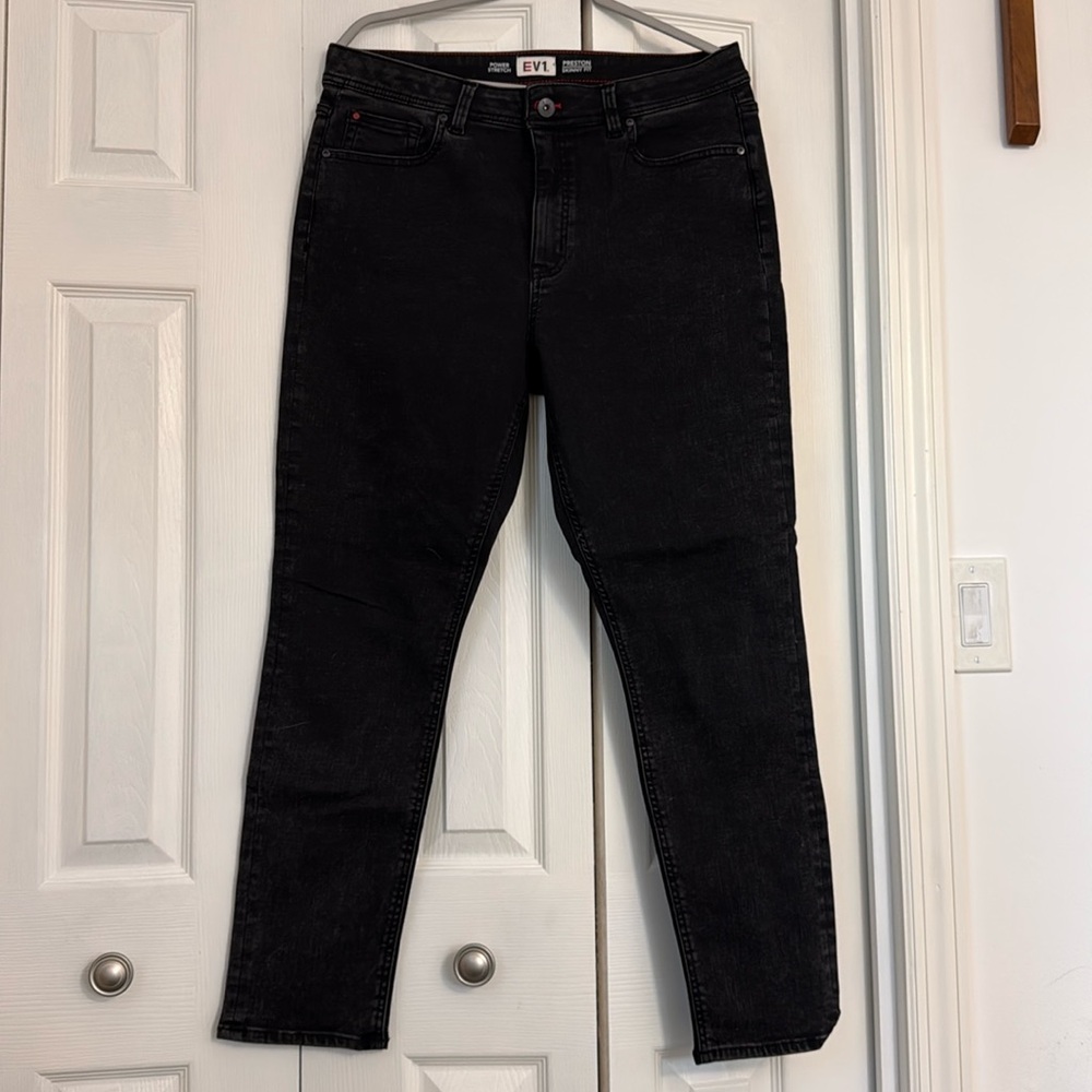 Black Denim Jeans Size 16 EV1